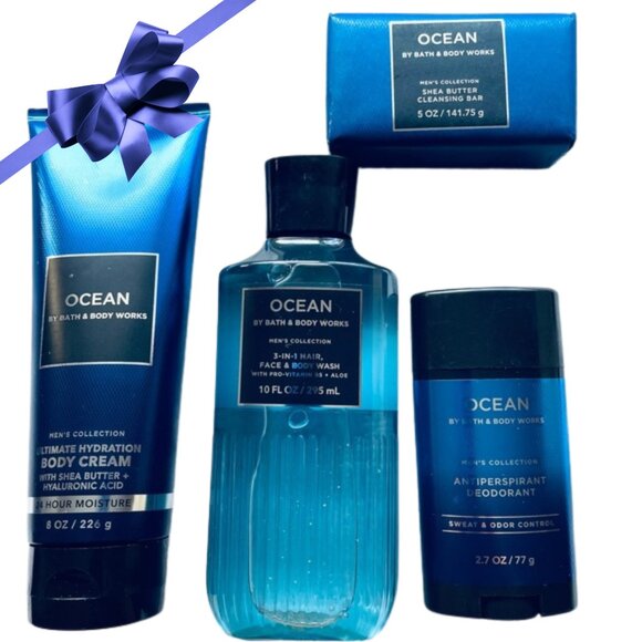 NWT Bath & Body Works Men’s Collection – Ocean 🌊 GIFT FOR HIM - Picture 1 of 6